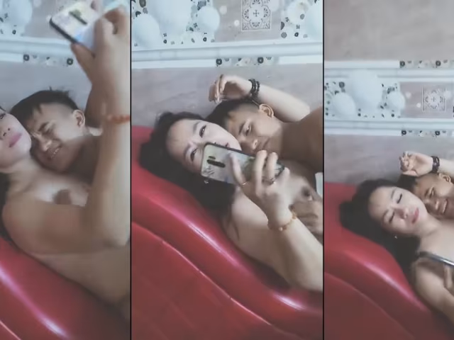 Bị 2 chị vắt kiệt sức em trai chỉ biết nằm im